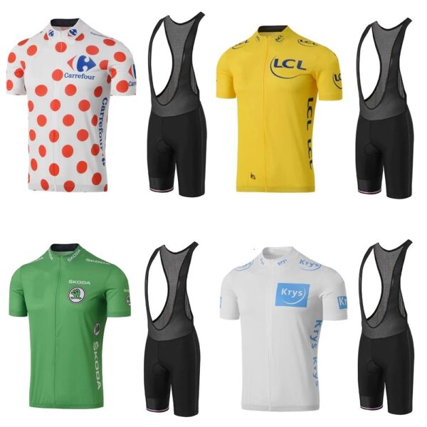 Summer New Road Cycling Equipment Short-Sleeved Bib Pants Cycling Suit