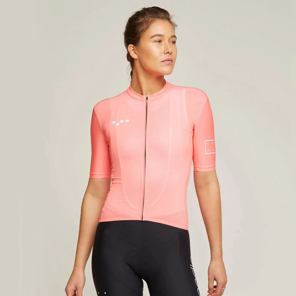 2023 Spring Women Cycling Short Sleeve Jersey Team Pedla Aero elastic Bike Clothing Ropa Ciclismo Fit Body Riding Shirts - Image 3