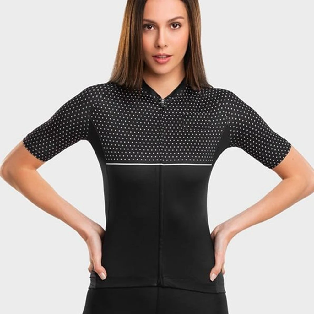 Summer Women's Short Sleeve Cycling Jersey Pro Team Quick Dry Bicycle Clothing ciclismo Maillot Bike Apparel Sportswear - Image 2