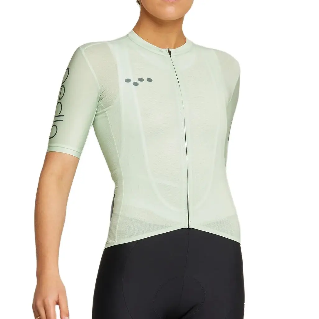 The Pedla Team Women Pro Cycling Jersey BOLD Print Coolmax Short Sleeve Bicycle Jersey Tops Wear Coolmax Bicycle Shirts Pink - Image 4