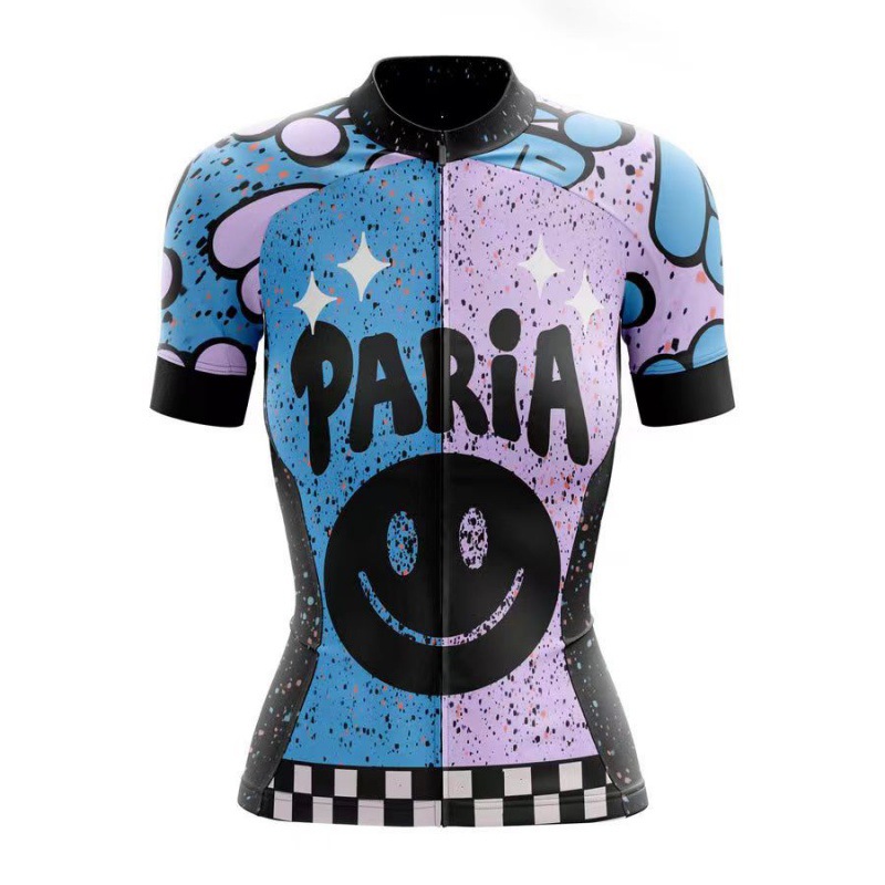 2023 New Short Sleeve Cycling Suit Women's Moisture-Wicking Cycling Suit Summer Road Cycling Suit Cycling Top - Image 5