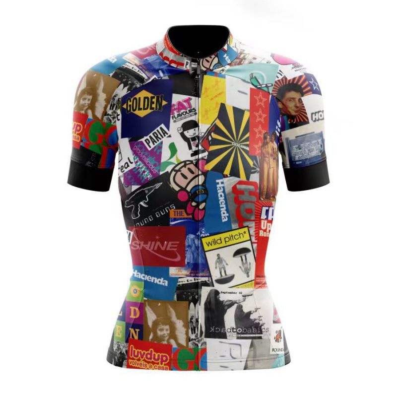 2023 New Short Sleeve Cycling Suit Women's Moisture-Wicking Cycling Suit Summer Road Cycling Suit Cycling Top - Image 2