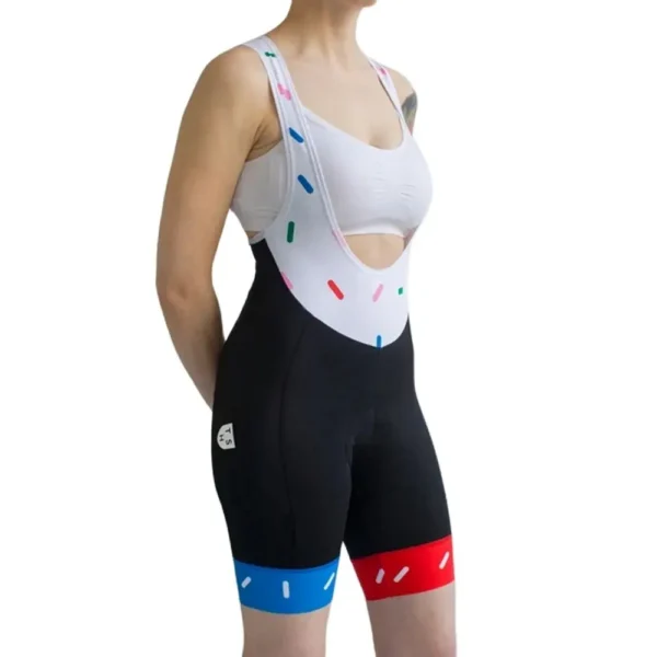 Summer Women's Short Cycling Bib 2024 Lycra material 19D Gel cushion Italian laser cutting outdoor riding Bicycle bottom