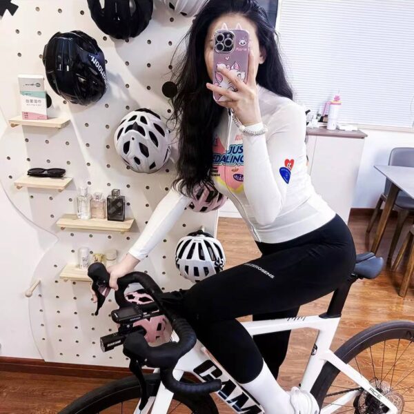 24 New Styles Of Cycling Jerseys For Men And Women, Long-Sleeved Breathable Spring And Autumn Road Bike Sun Protection Quick-Drying Tops