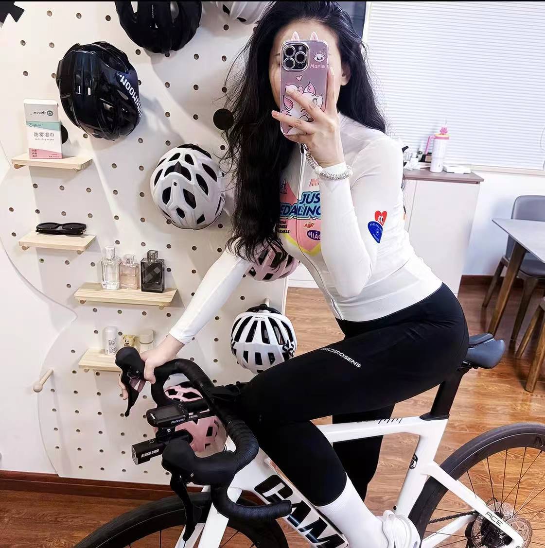 24 New Styles Of Cycling Jerseys For Men And Women, Long-Sleeved Breathable Spring And Autumn Road Bike Sun Protection Quick-Drying Tops