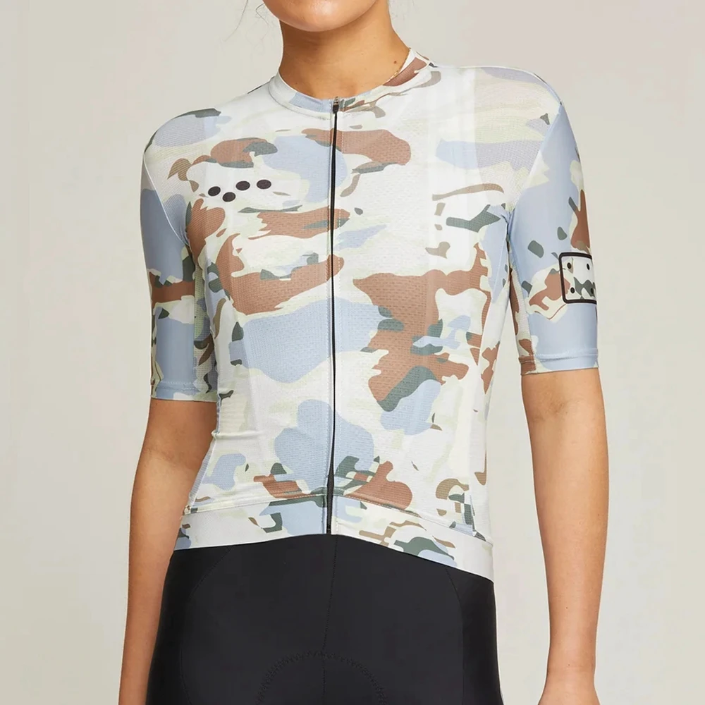 Beautiful women's Bicycle clothes cycling sports wear 2023 Pedla Multicolor breathable summer short sleeved cycling jersey - Image 5