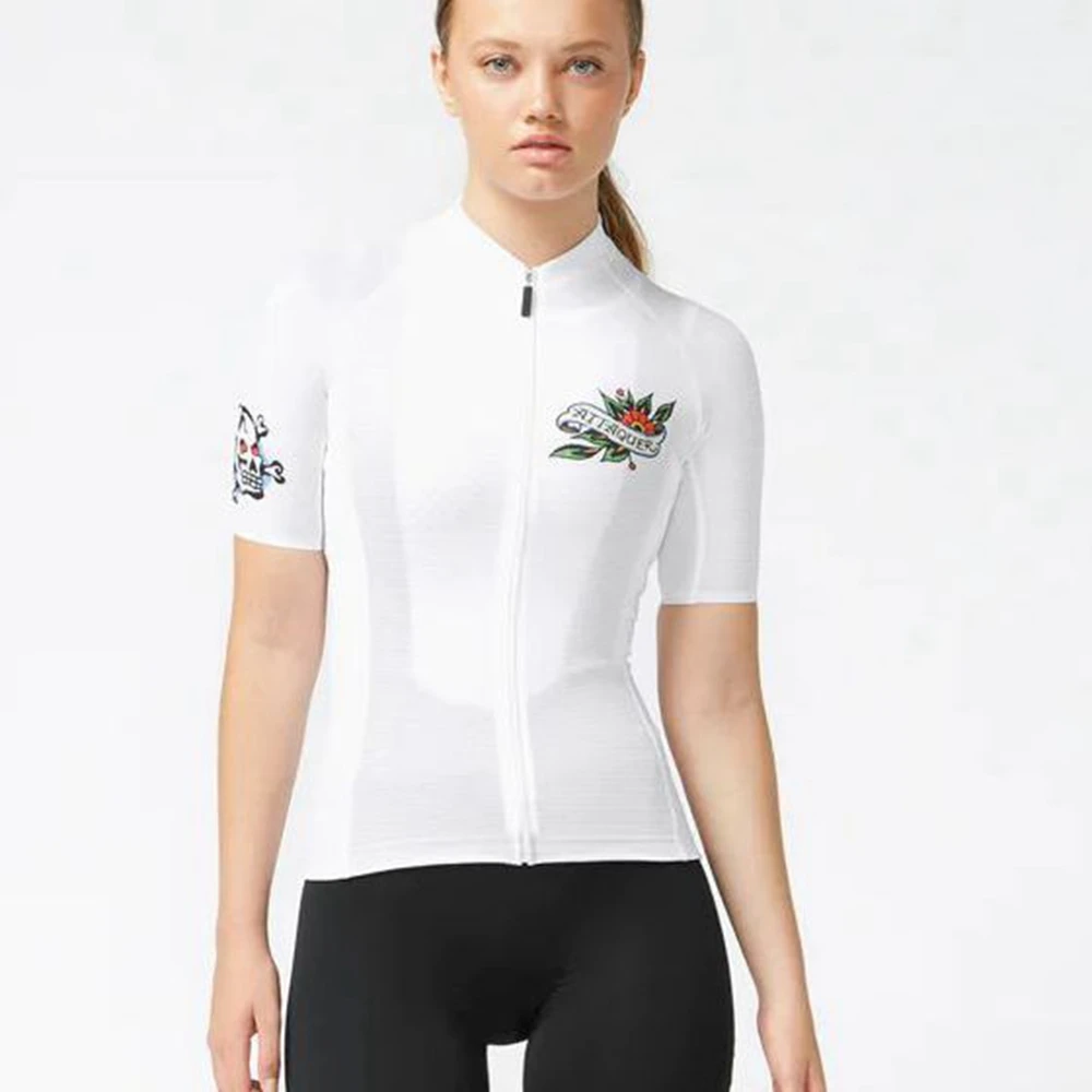 Pursuit Speed bicycle Riding Tops Attaquer Women Summer Fit Body short sleeve Cycling jersey Road bike MTB Shirts - Image 5