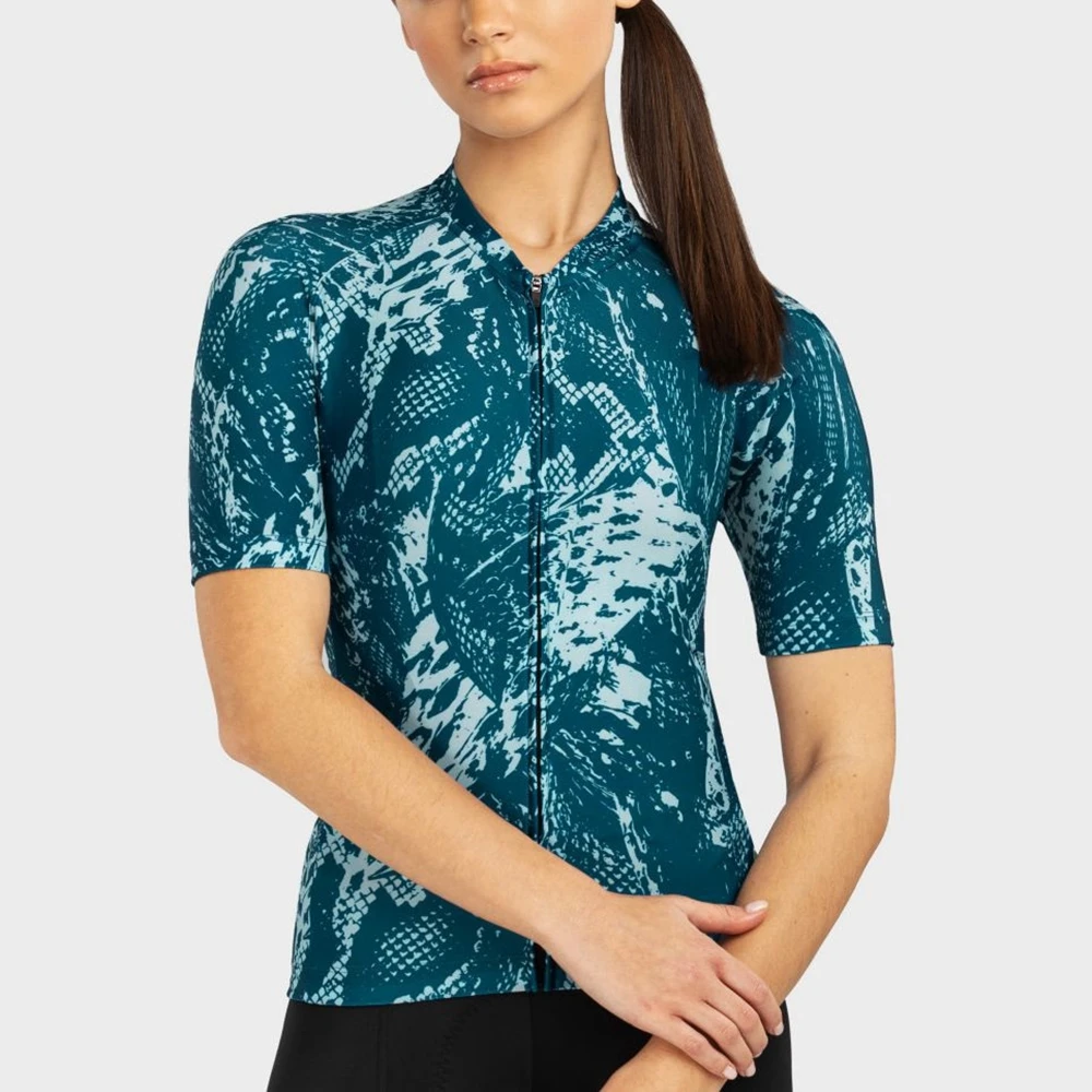 Summer Race Bicycle Shirts Women 2023 Beautiful cycling Jersey for women's Custom outdoor Cycling wear - Image 5