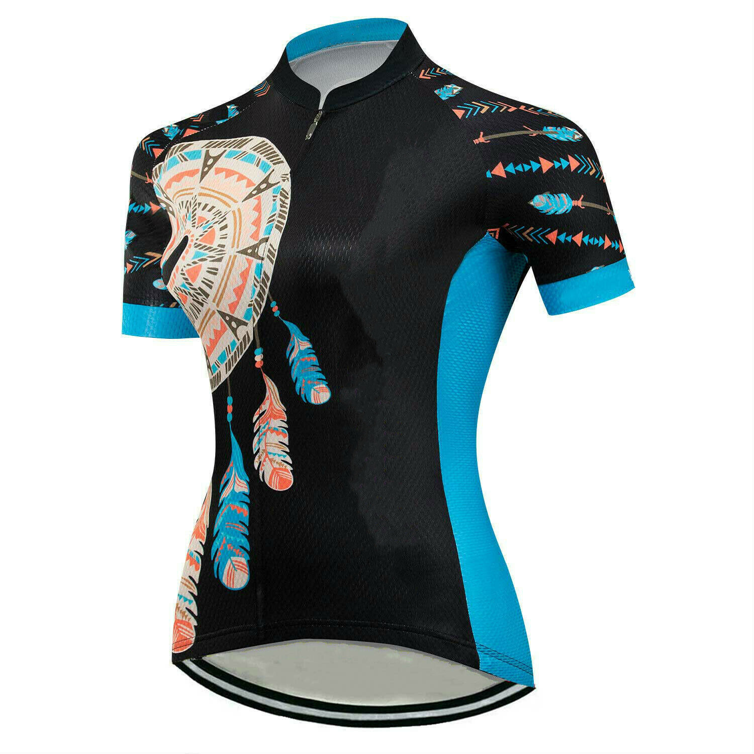 Women's Cycling Clothing Summer Short-Sleeved Tops Mountain Bike Cycling Clothing Quick-Drying Road Cycling Clothing - Image 4
