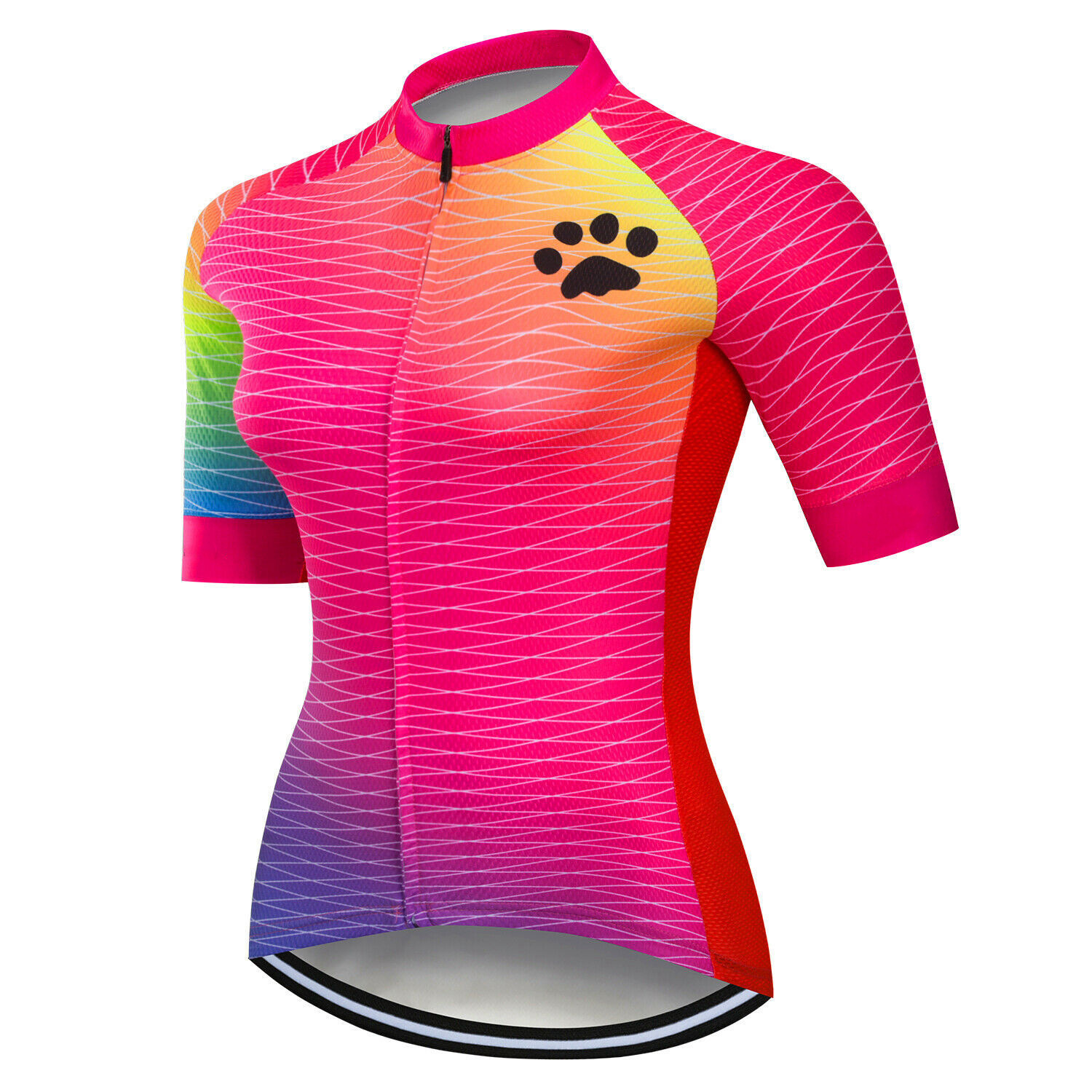 Women's Cycling Clothing Summer Short-Sleeved Tops Mountain Bike Cycling Clothing Quick-Drying Road Cycling Clothing - Image 9